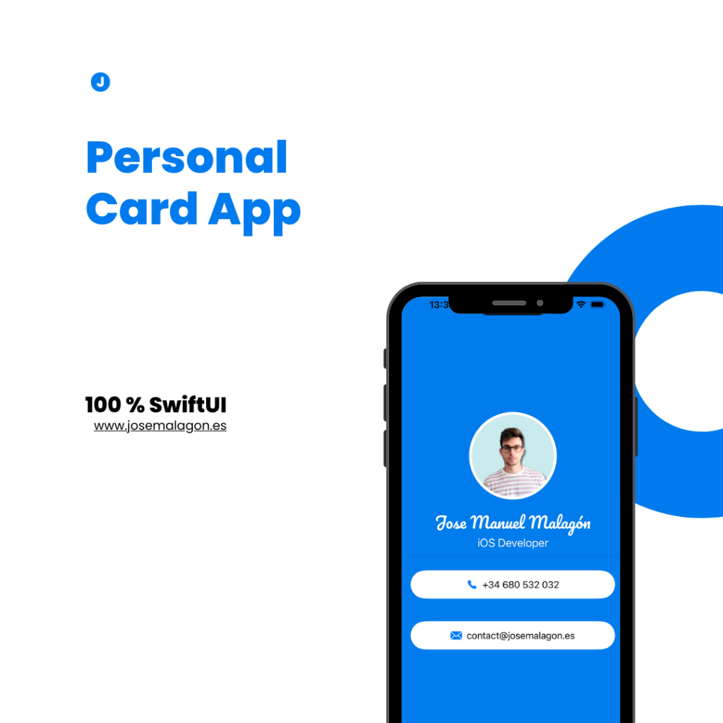 Personal Card App screenshot